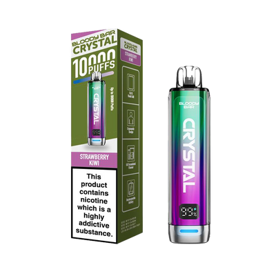 Bloody Bar Crystal 10K Vape Pod Kit - Strawberry Kiwi