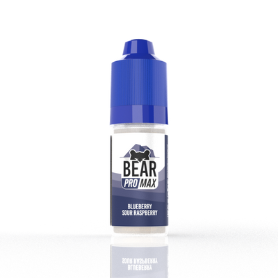 BEAR Pro MAX 10ml Nic Salts - 10mg / Blueberry Sour Raspberry