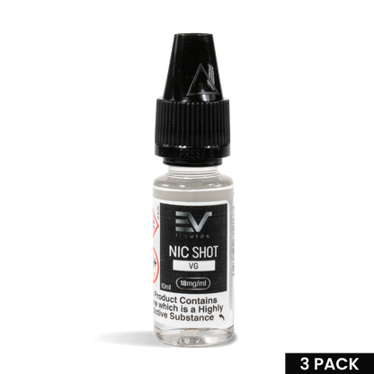 EV 18mg Nic Shot Multipack (Pack of 3)