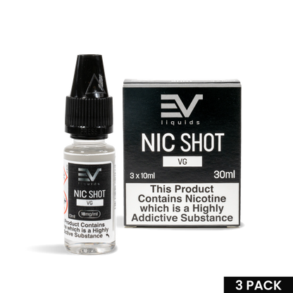 EV 18mg Nic Shot Multipack (Pack of 3) Eco Vape EV 18mg Nic Shot Multipack (Pack of 3) Eco Vape