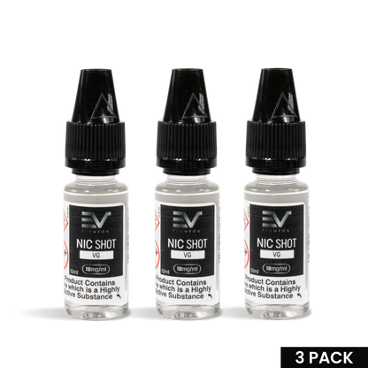 EV 18mg Nic Shot Multipack (Pack of 3)