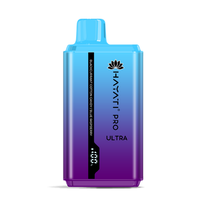 Hayati Pro Ultra 25K Pod Kits (5 Pack) - Blackcurrant Cotton K/Blue Raspberry