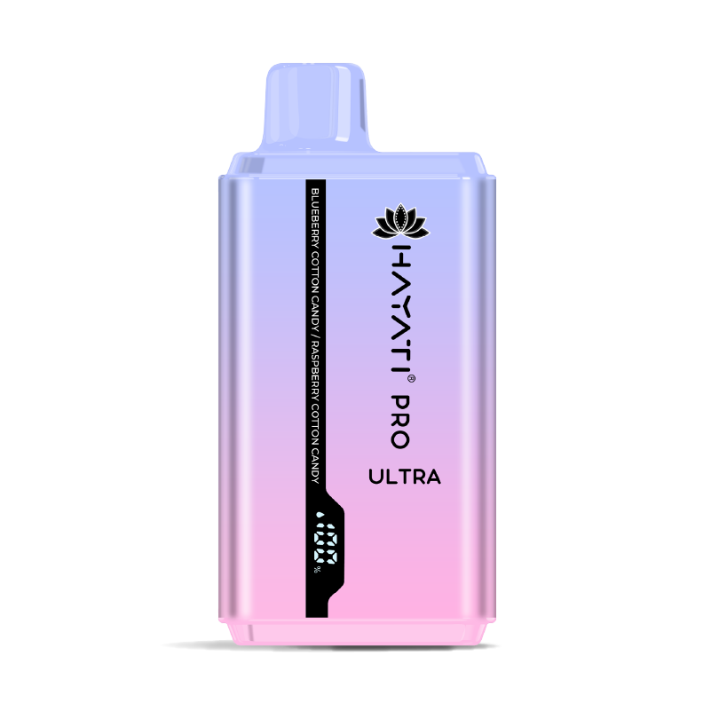 Hayati Pro Ultra 25K Pod Kits (5 Pack) - Blueberry Cotton K/Raspberry Cotton K