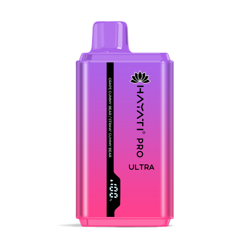 Hayati Pro Ultra 25K Pod Kits (5 Pack) - Grape Gb/Strawberry Gb