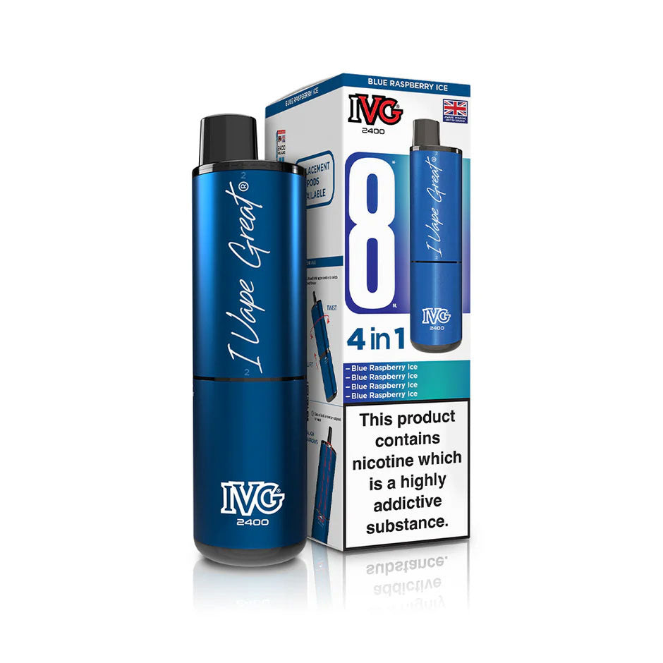 IVG 2400 4-IN-1 Pod Kit Eco Vape IVG 2400 4-IN-1 Pod Kit Eco Vape