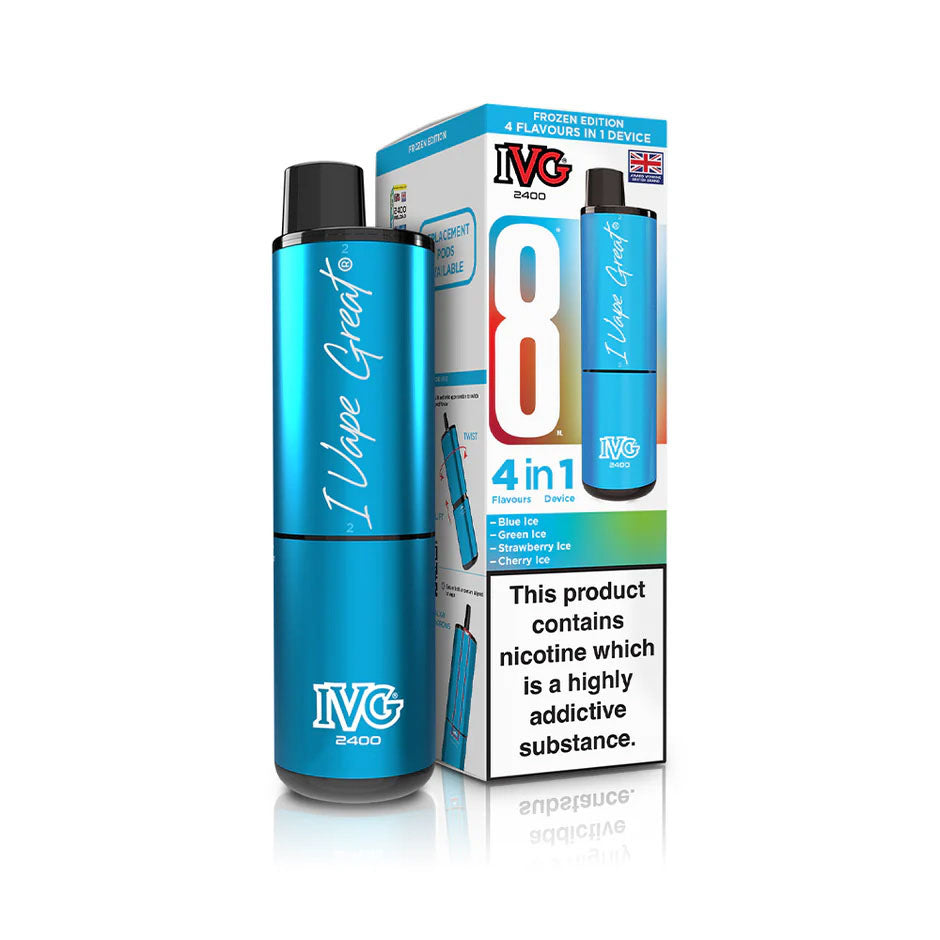 IVG 2400 4-IN-1 Pod Kit Eco Vape IVG 2400 4-IN-1 Pod Kit Eco Vape