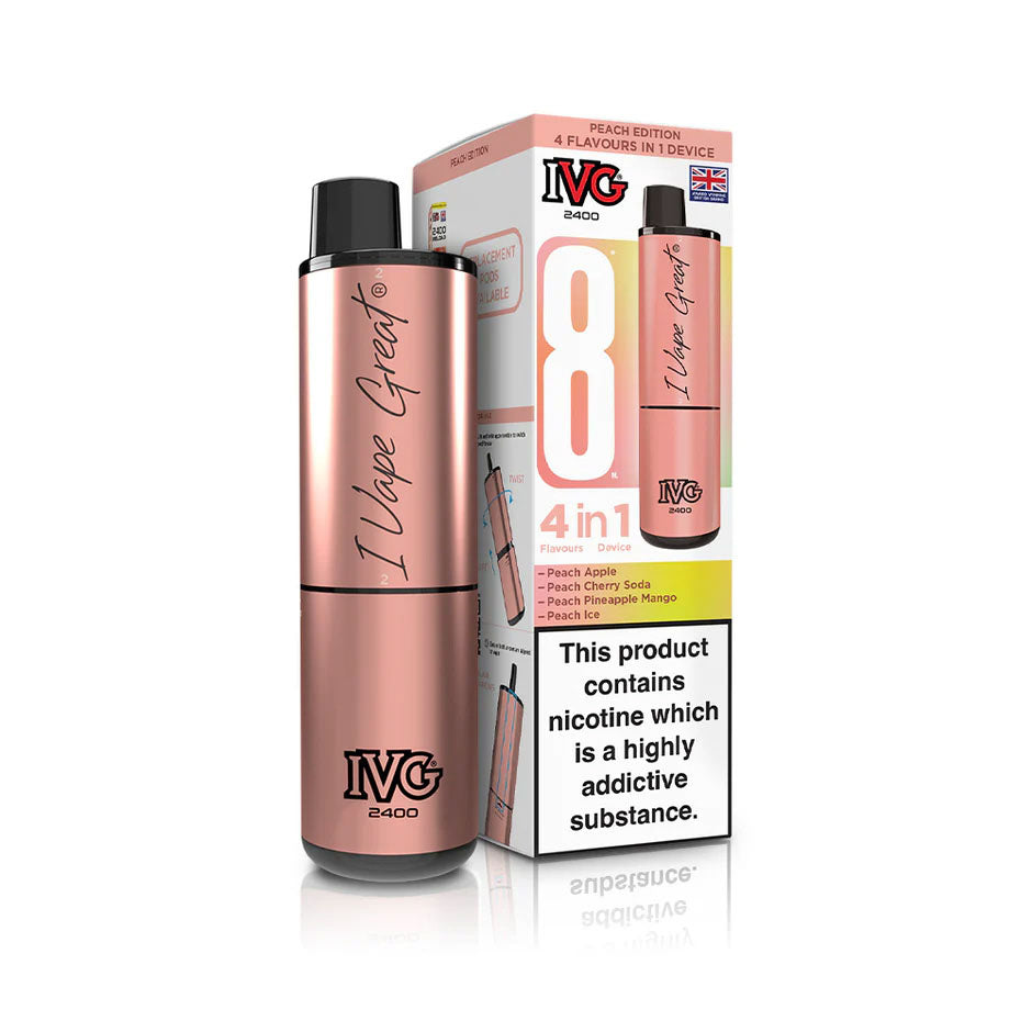IVG 2400 4-IN-1 Pod Kit Eco Vape IVG 2400 4-IN-1 Pod Kit Eco Vape