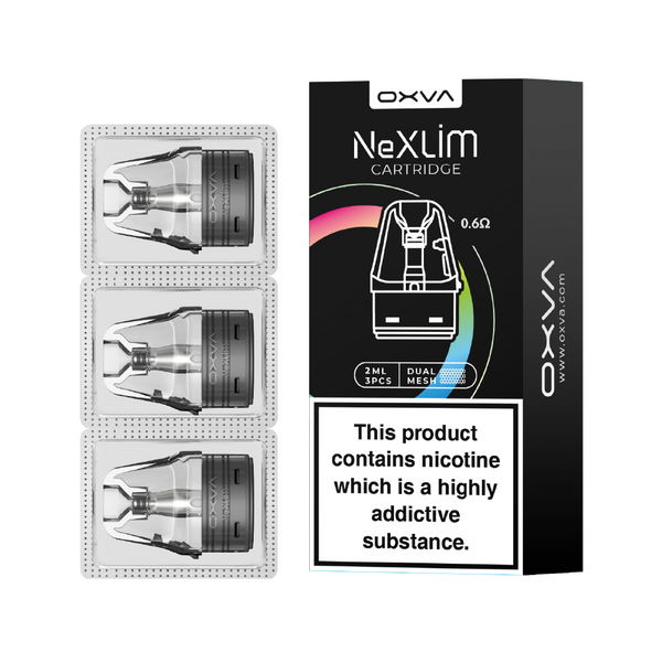 OXVA NeXlim SS Pod Replacements 0.6Ω (3 Pack)