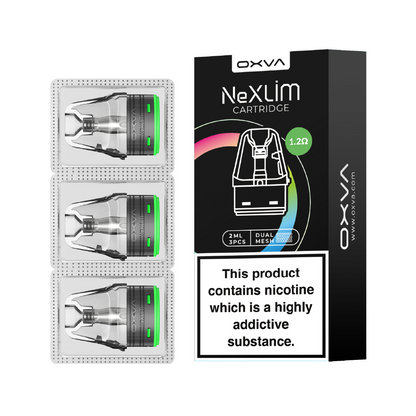 OXVA Xlim SS Pod Cartridge Replacements (Pack of 3)