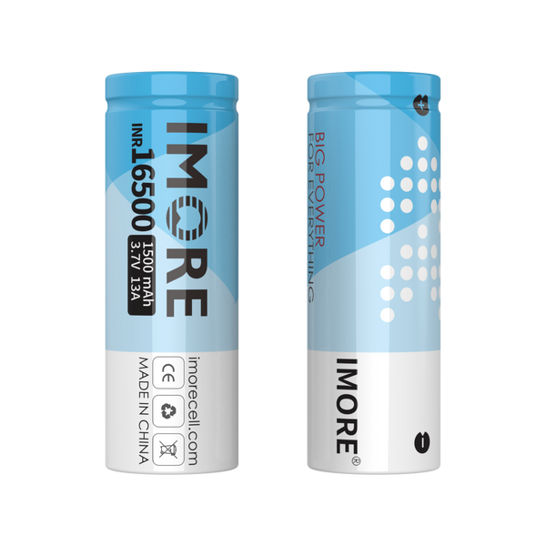 Imore 16500 1500mah Batteries (2 Pack)