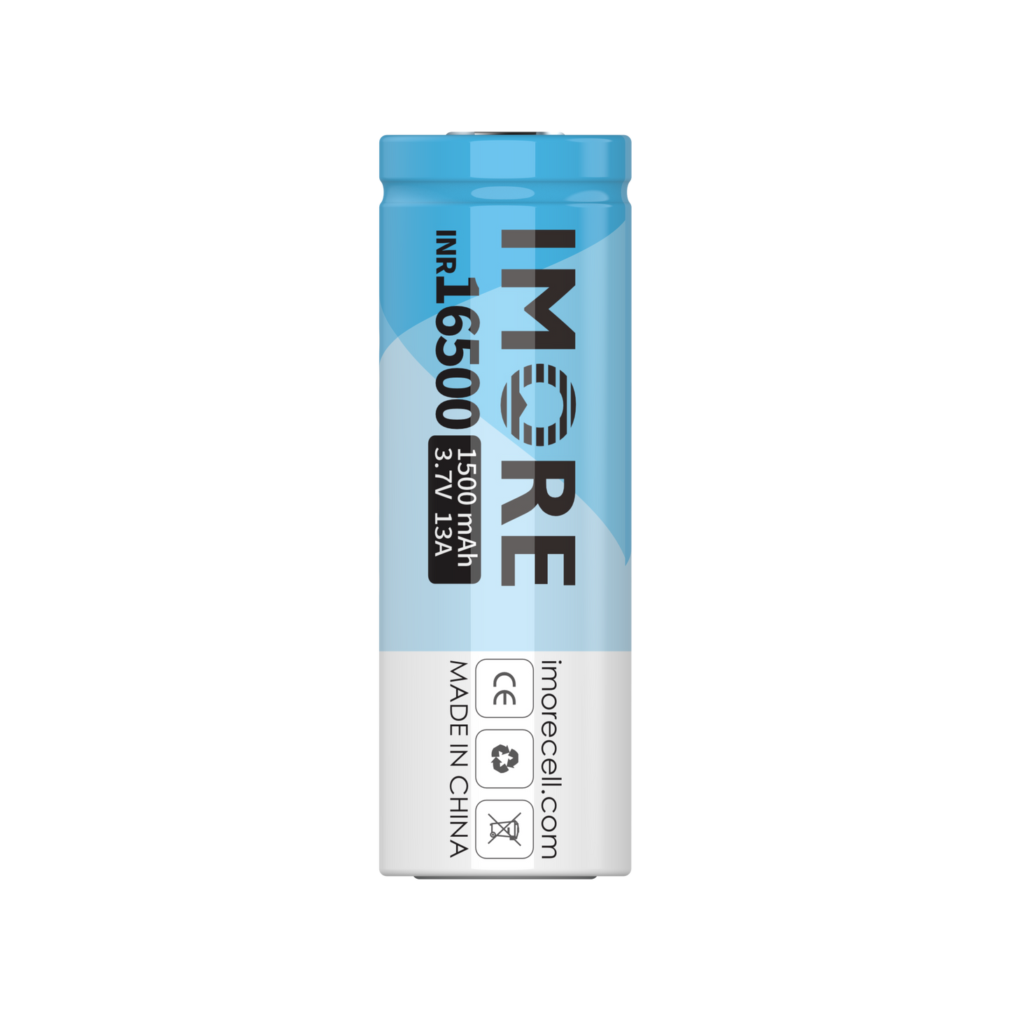 Imore 16500 1500mah Batteries (2 Pack)