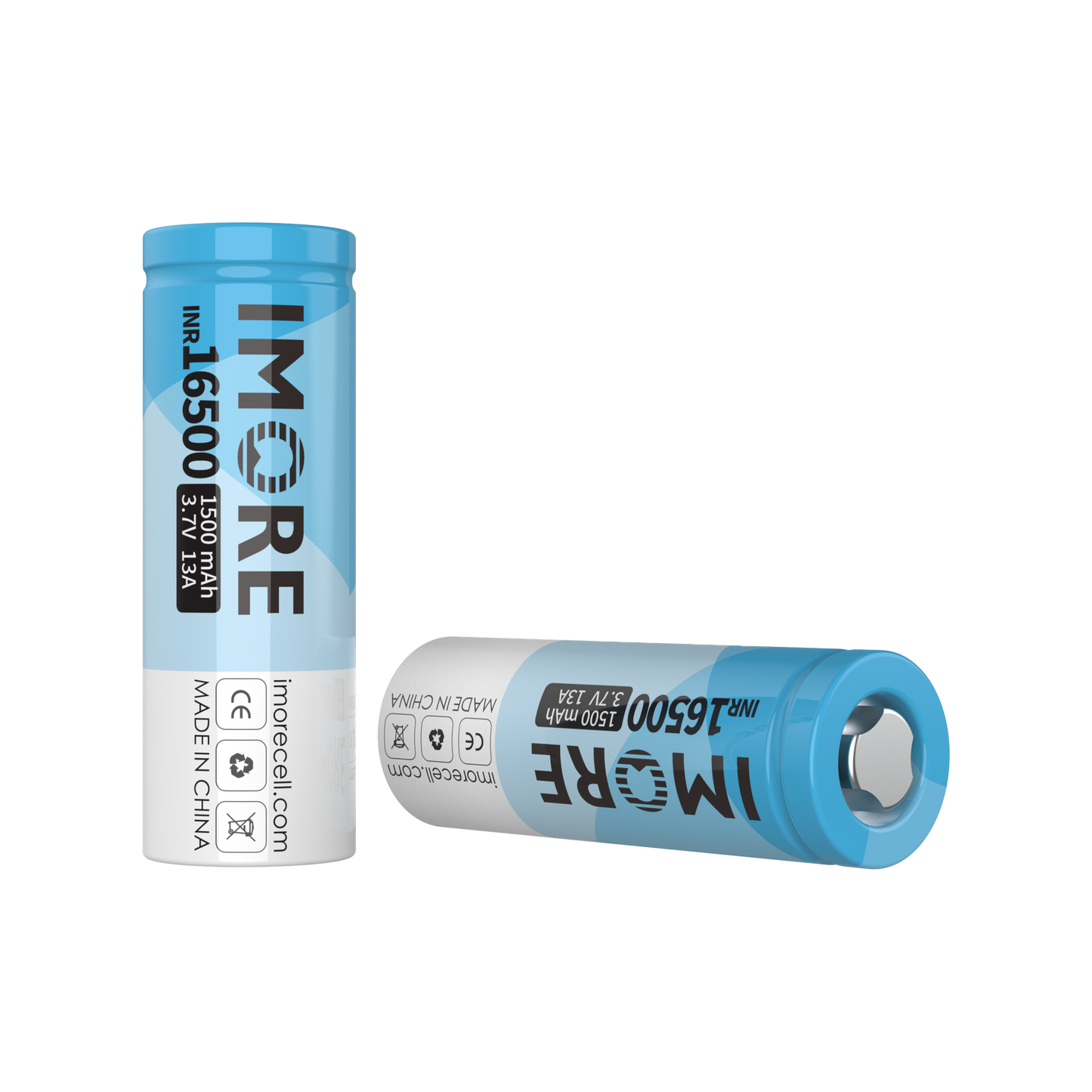 Imore 16500 1500mah Batteries (2 Pack)