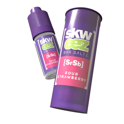 Skweez 10ml Nic Salts - Sour Strawberry / 10mg