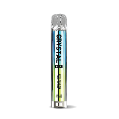 Crystal Bar 600 Prefilled Pod Kits - Kiwi Passionfruit Guava