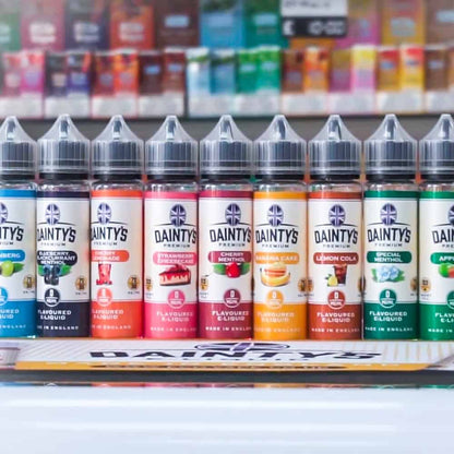 Dainty's 50ml E-Liquid Shortfills