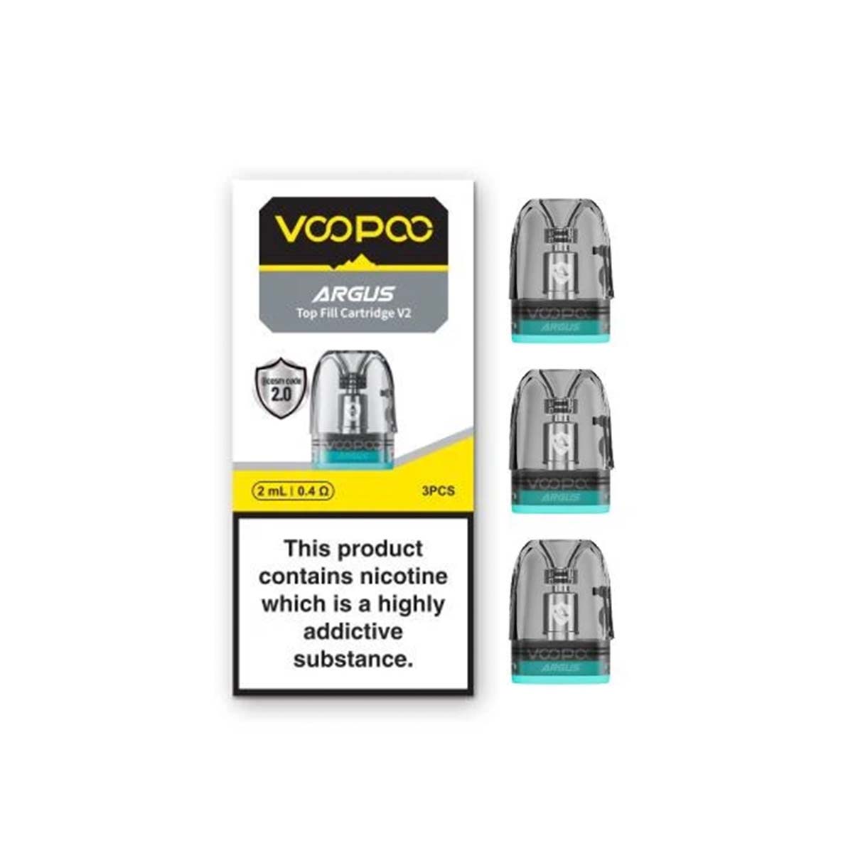 VooPoo Argus Top-Fill V2 Pod Replacements (3 Pack)