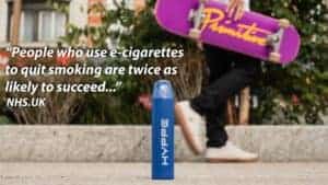 People who used e-cigarettes to quit smoking were twice as likely to succeed as people who used other nicotine replacement products.