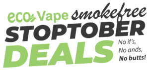 Quit smoking today with Ecovape stoptober 2022 deals