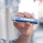 man using flerbar disposable vape 600 puffs