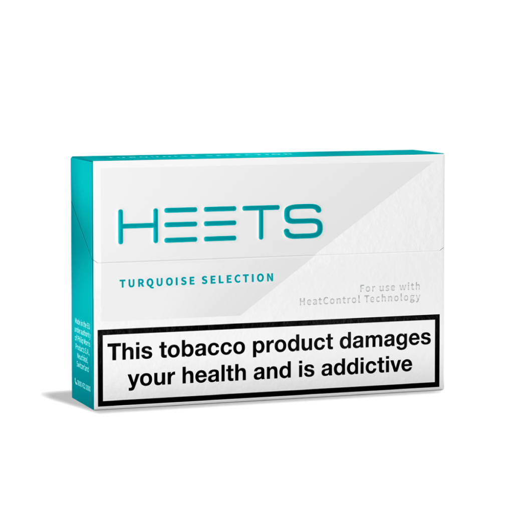 Replacement HEETS Turquoise IQOS 3 Duo Kit Flavour Pack of 20