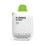 green grape flerbar baymax 3500 puff zero nicotine disposable vape