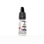 studio shot of Daintys 10ml vape juice - blackcurrant e-liquid freebase