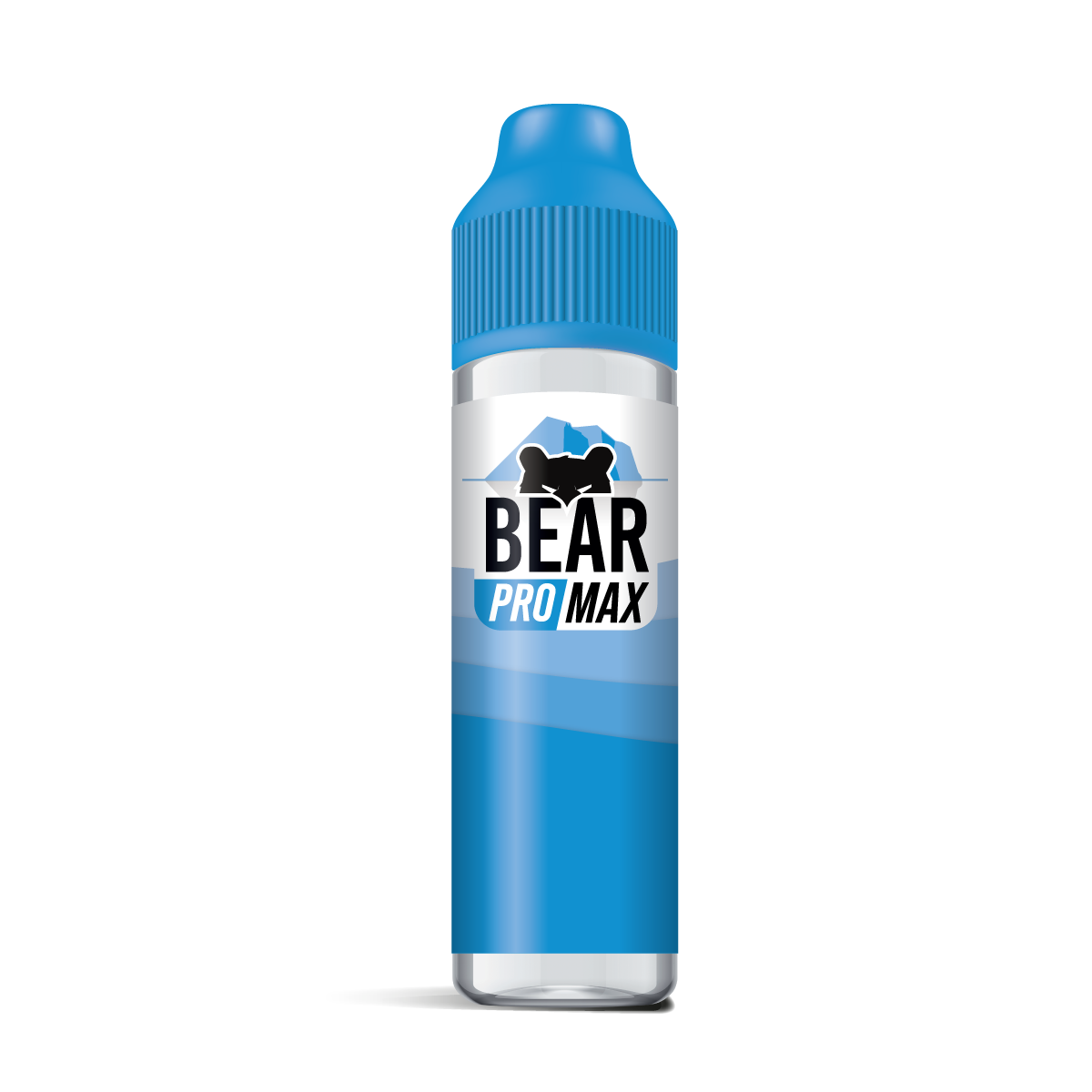 Blue Raspberry BEAR Pro MAX 75ml E-Liquid Refill with Zero Nicotine Bottle Only