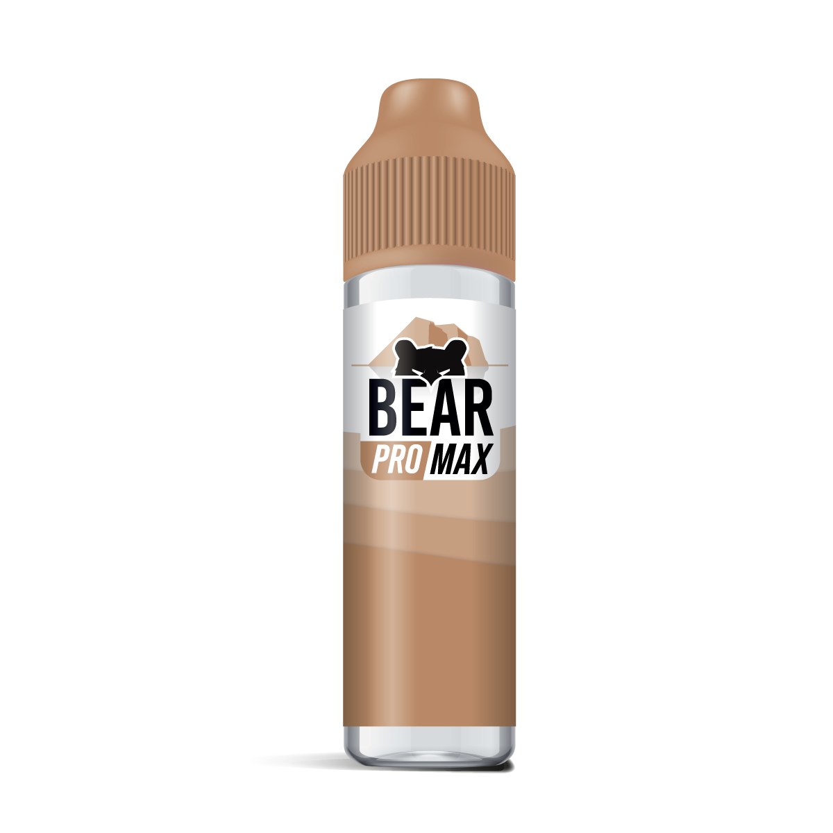 Creamy Tobacco BEAR Pro MAX 75ml E-Liquid Refill with Zero Nicotine Bottle Only