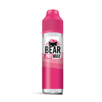 Strawberry Raspberry Cherry BEAR Pro MAX 75ml E-Liquid Refill with Zero Nicotine Bottle Only