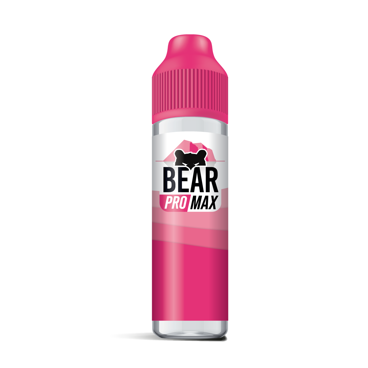 Strawberry Raspberry Cherry BEAR Pro MAX 75ml E-Liquid Refill with Zero Nicotine Bottle Only