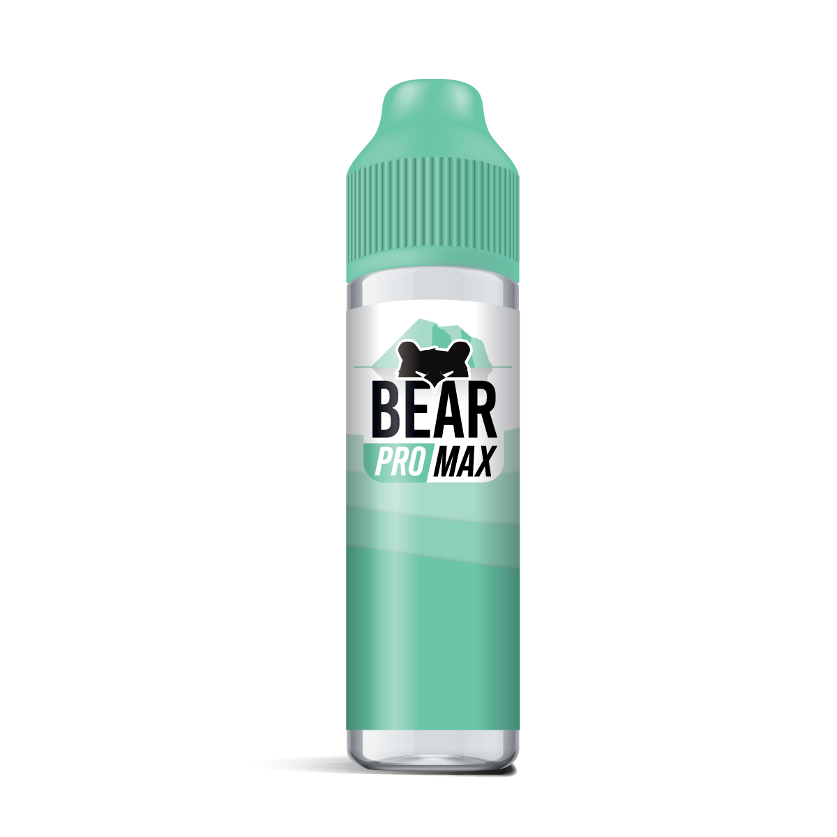 Super Mint BEAR Pro MAX 75ml E-Liquid Refill with Zero Nicotine Bottle Only