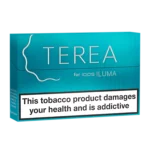 Turquoise IQOS Terea Tobacco Sticks Pack of 20 for IQOS Iluma One