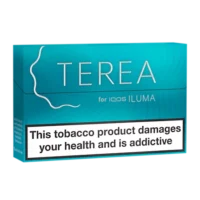 Turquoise IQOS Terea Tobacco Sticks Pack of 20 for IQOS Iluma One