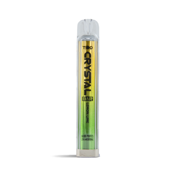 TBO Crystal Bar Lemon Lime Disposable Vape with 600 puffs