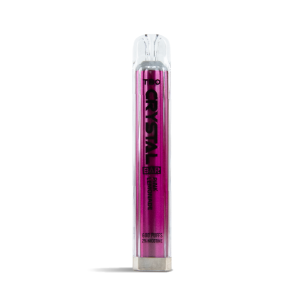 TBO Crystal Bar Pink Lemonade Disposable Vape with 600 puffs