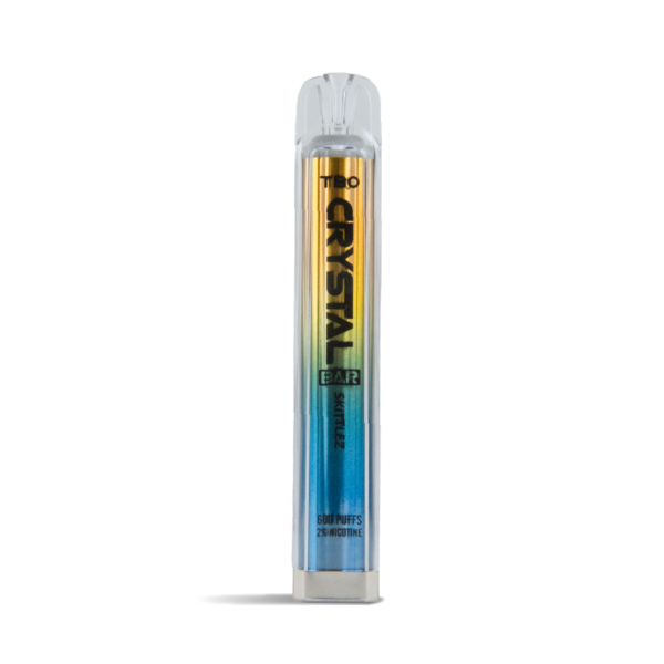 TBO Crystal Bar Skittlez Disposable Vape with 600 puffs