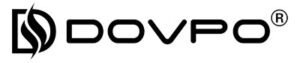 Dovpo Vape Logo Black on White Background