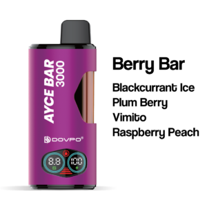 Dovpo Ayce Bar 3000 Vape 4-in-1 Berry Bar Flavour Guide