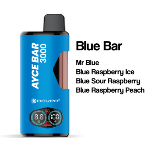 Dovpo Ayce Bar 3000 Vape 4-in-1 Blue Bar Flavour Guide