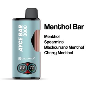 Dovpo Ayce Bar 3000 Vape 4-in-1 Menthol Bar Flavour Guide