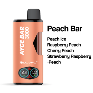 Dovpo Ayce Bar 3000 Vape 4-in-1 Peach Bar Flavour Guide