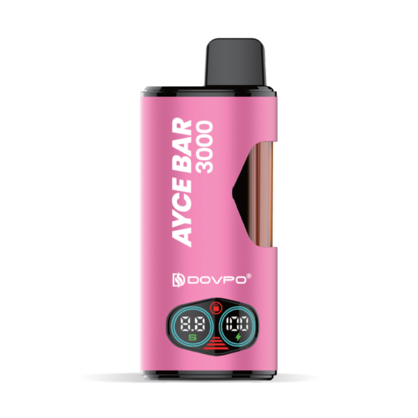 Dovpo Ayce Bar 3000 Rechargeable Vape Pod Kit Pink Bar