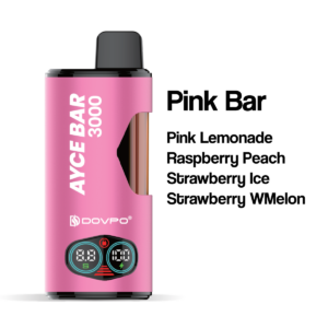 Dovpo Ayce Bar 3000 Vape 4-in-1 Pink Bar Flavour Guide