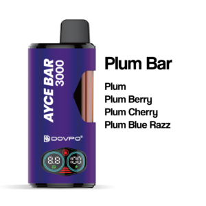 Dovpo Ayce Bar 3000 Vape 4-in-1 Plum Bar Flavour Guide