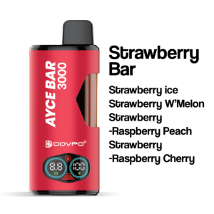 Dovpo Ayce Bar 3000 Vape 4-in-1 Strawberry Bar Flavour Guide