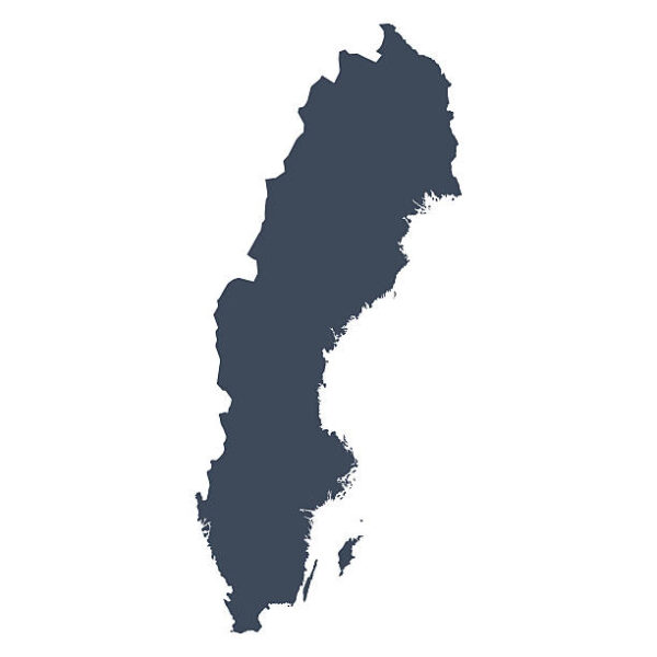 Greyscale Map of Sweden