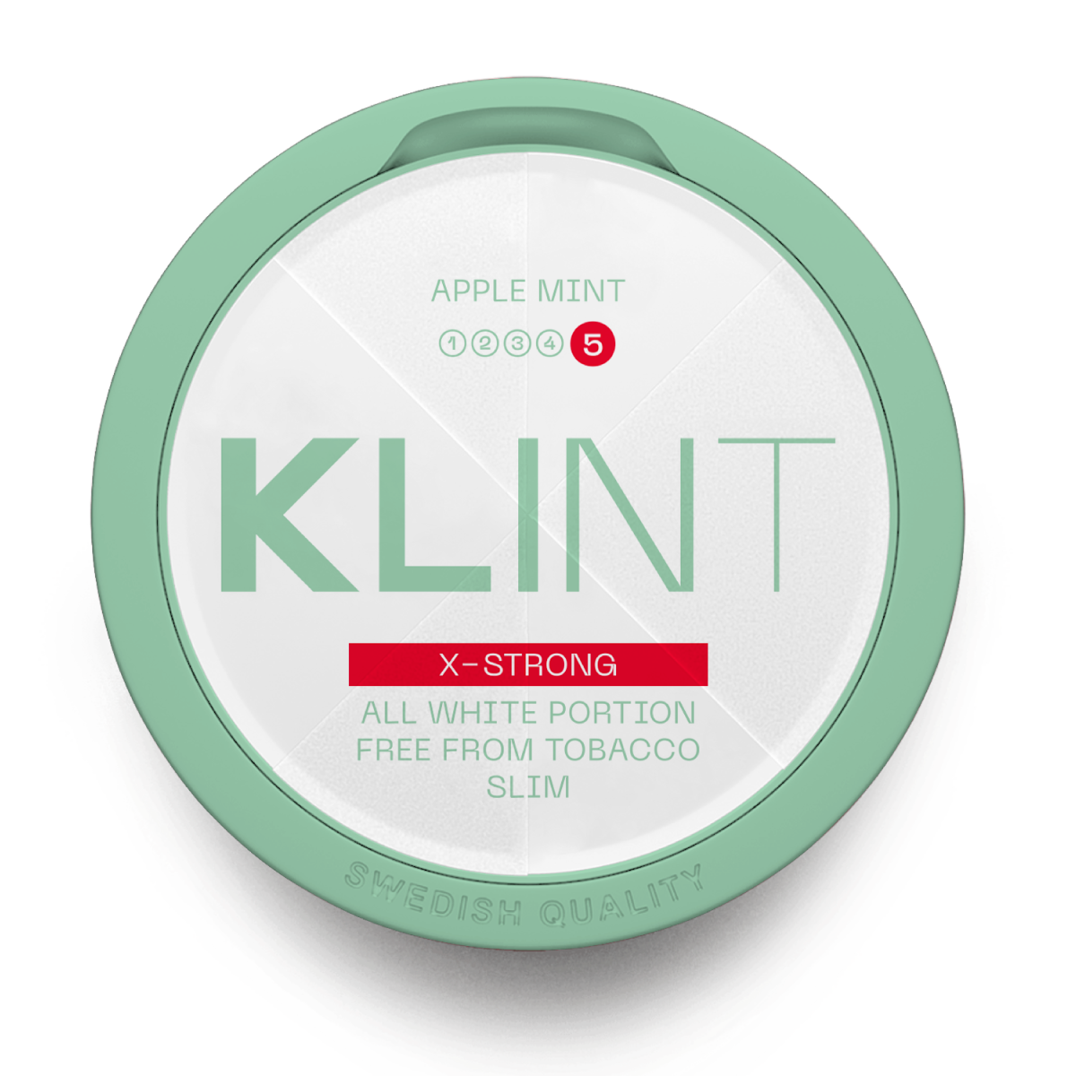 KLINT Tobacco-Free Nicotine Pouches in Apple Mint Flavour