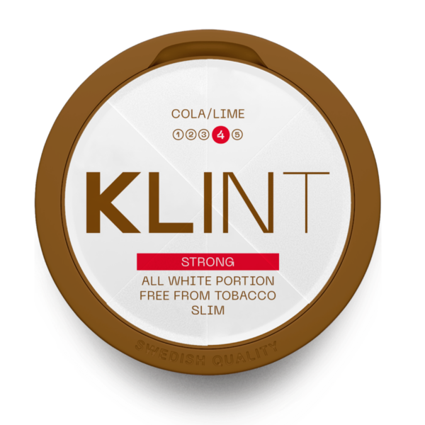 KLINT Tobacco-Free Nicotine Pouches in Cola Lime Flavour