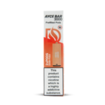 Cherry Peach flavour Dovpo Ayce Bar Pod Replacements Twin Pack