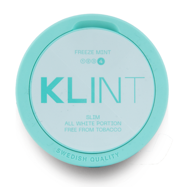 KLINT Tobacco-Free Nicotine Pouches in Freeze Mint Flavour